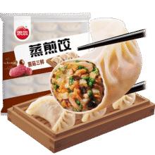 思念 菌菇三鲜蒸煎饺 1kg约52只*8件8.54元/件（共68.32元）