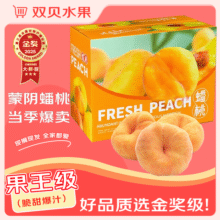 春福乐 山东蒙阴黄毛蟠桃 5斤甄选装丨颗颗甄选丨净重4.5斤17.9元