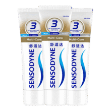 sensodyne/舒适达 多效护理 牙膏 含氟多效去牙渍防蛀 180g*383.9元（需领券）