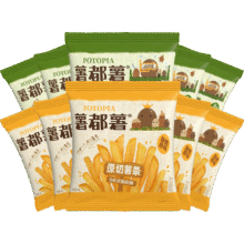 首购：薯都薯 酥脆薯条20g*20包、400g5.6元包邮（需试用）