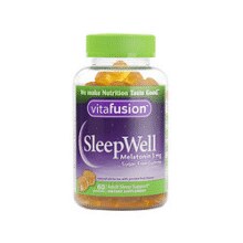 熬夜晚睡人群福音！Vitafusion 无糖褪黑素舒眠软糖安睡糖 3mg*60粒*2件￥51.57 0.8折 比上一次爆料降低 ￥4.48