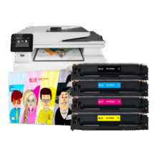 天威 CF500A硒鼓202A四色套装适用惠普HP M281fdw硒鼓 M254dw  M254nw M280nw M254dn M281fdn/cdw MFP打印机