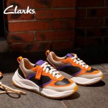 Clarks 其乐 MercurLite Oak 女士撞色厚底老爹鞋休闲鞋420.6元包邮