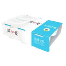 简爱 酸奶原味优格 90g*6杯11.9元（需试用）