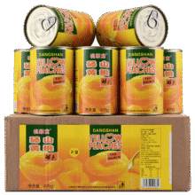 黄桃罐头正品整箱12砀山特产新鲜6.92元