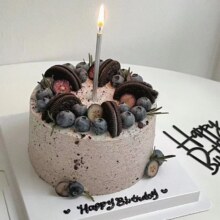 美团外卖 童话王子·生日蛋糕 8英寸【动物奶油】海盐奥利奥蛋糕，草莓生日蛋糕店免费送货上门116元（需领券）原价988元