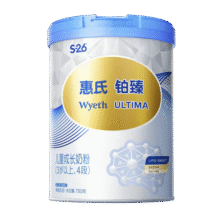 惠氏（Wyeth）「官方授权」S-26铂臻4段儿童配方调制乳粉瑞士进口780g 新包装 1罐