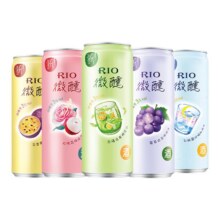 RIO锐澳微醺鸡尾酒微醺清爽组合5罐+饮料1罐（6罐）26.5元（需首单）