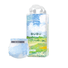 BUBU风吹麦浪纸尿裤S码42片(3-4.5kg)超薄透气风感裤128元