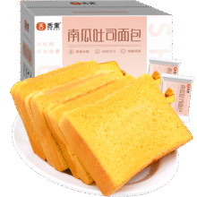 舌里 南瓜吐司面包2斤装休闲零食早餐手撕代餐点心充饥食品27.8元 (券后省0.9,月销1w+)