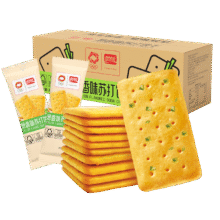 盼盼咸味香葱饼干 1000g/箱14.9元