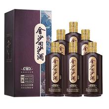 金沙 回沙酒 回源 53%vol 酱香型白酒 500ml*6瓶 整箱装