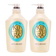 KUYURA 可悠然 滋润肌肤温和清洁 550ml*2