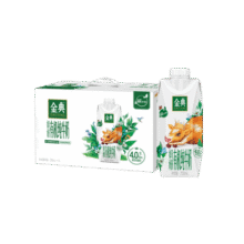伊利金典4.0g乳蛋白 娟姗有机纯牛奶整箱250ml*10盒原生高钙 礼盒装