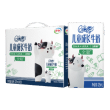 QQ星 全聪儿童成长牛奶 125ml 20盒48.8元（需领券，合24.4元/件）