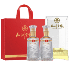 20点：五粮液股份 中秋送礼 九洲至樽52度500ml*2瓶 固态法浓香型白酒礼盒151.74元