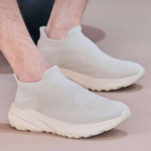plus会员：京东京造 Air 超轻二代 男士一脚蹬休闲鞋