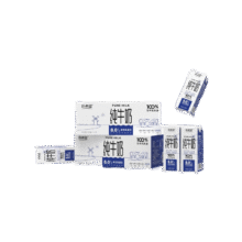 天降礼金：新希望 白帝纯牛奶 250ml*20盒