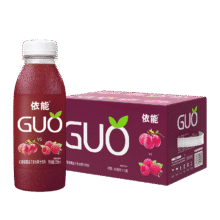 需首单：依能GUO 红葡萄+覆盆子混合味饮料 350ml*15瓶72.82元（需领券，合36.41元/件）
