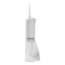 博皓（prooral）冲牙器便携式洗牙器家用牙齿冲洗器洁牙器水牙线 牙垢清除器口腔护理预防牙结石 送生日礼物 F38 象牙白 标配 2支喷头180元 (每满200减91,券后省20)