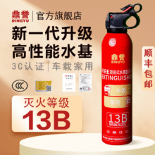 鼎誉 车家两用 13B环保水基灭火器 620mL