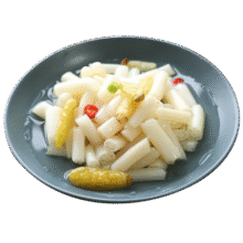 洪湖农家泡小藕400克 洪湖香莲泡藕带 湖北特产 蔬菜 泡菜火锅食材 400g*1包12.9元 (月销2000+)