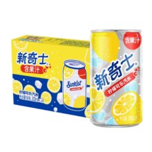 屈臣氏 新奇士柠檬可乐汽水200ml*24罐31.61元