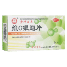 百灵鸟 维C银翘片 24片 感冒咳嗽清热解毒外感风热流行性感冒发热头痛咽喉疼痛0.5元（需领券）
