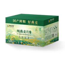 阴山优麦 纯燕麦片1050g箱