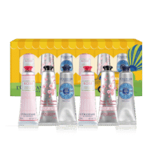 欧舒丹护手霜礼盒（30ml*6）爆款香型保湿滋润法国原装进口礼物