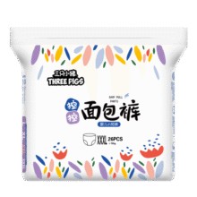 三只小猪控控拉拉裤XXXL码26片轻薄干爽尿不湿品牌直供