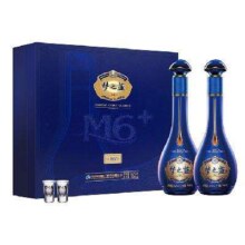 限19号：洋河 梦之蓝 M6+ 52度 浓香型白酒 550ml*2瓶返后1150.88元 包邮（多重优惠，返160元猫超卡）