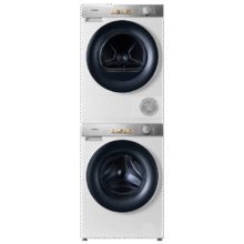 Hisense/海信 洗烘套装 HG12M5S+M5S 12kg 璀璨棉花糖5539.24元（需领券）