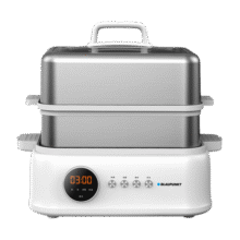 蓝宝（BLAUPUNKT）不锈钢电蒸锅多功能蒸炖锅10L双层蒸笼蒸炖一体24H智能预约煮锅蒸包子电炖锅ZG03B七夕情人节礼物529元 (券后省20)