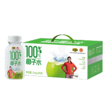椰谷 100%纯椰子水246g*10瓶 *3件71.77元（合23.92元/件）