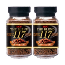 悠诗诗（UCC）117冻干速溶咖啡黑咖啡粉90g 117速溶咖啡粉90g*2瓶