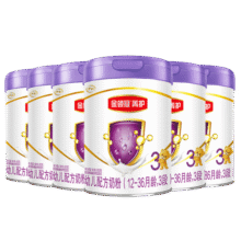 伊利金领冠菁护A2【高量乳铁蛋白】幼儿奶粉3段(1-3岁)800g*6整箱装1080元 (券后省0.88,月销1w+)