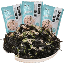 紫菜虾皮汤包脱水蔬菜汤料包方便速食汤紫菜 10包/共1大包1元
