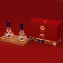 泸州老窖 龙凤銮 52度浓香型白酒500mL*2瓶礼盒装 赠礼袋￥179.00 1.1折 比上一次爆料上涨 ￥89.5