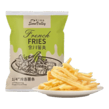 雪川食品 冷冻薯条半成品 薯美细薯-原味500g *3件22.7元（需领券，合7.56元/件）(需叠加小程序省钱卡30-5券)