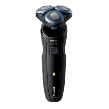 PHILIPS/飞利浦 旋转式三刀头电动剃须刀智能感应S5066 标配黑323.19元（需领券）