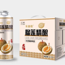 米德勒榴莲精酿啤酒原浆精酿啤酒果味扎啤小麦啤 榴莲啤酒 1L 1罐4.94元（需领券）