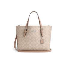 COACH 蔻驰 女士托特包Mollie系列时尚单肩手提包 卡其色配白色C4250IMDQC 其它券后1225.43元