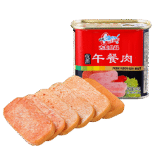 首购：古龙 午餐肉  速食罐头 340g7.9元包邮（需试用）