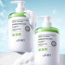 需换购：OHBT氨基酸植萃洗面奶300g18.9元包邮