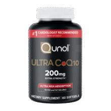 Qunol酋诺辅酶q10胶囊200mg*60粒 水脂全溶高含量吸收成人备孕熬夜 60粒/瓶252元 (券后省30)