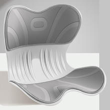 BFK 人体工学 商务款 坐靠一体护腰坐垫 40*31*33CM 灰色券后68元