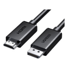 绿联DP转HDMI转接线4K高清线电脑显示器连接线DisplayPort转hdmi公对公显示器笔记本接电视投影仪通用 DP转HDMI【4K/30Hz】热卖款 1米30.9元 (券后省2)