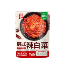 首购：金刚山 韩式泡菜 450g6.9元包邮