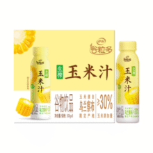 玉米添加量≥30%！伊利 谷粒多 生榨玉米汁谷物饮品 300g*8瓶￥17.21 1.7折